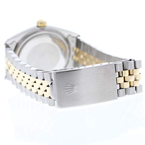 Rolex 16013 Datejust Steel & Gold Jubilee Band White Roman Dial3