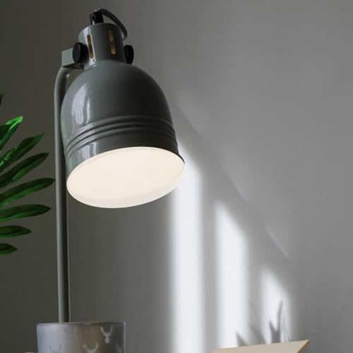 Image of HOMSFOU 2pcs Lampshade Diffuser: 6. 3 Inch Anti-glare Soft Light Diffuser For Ceiling Lamps - Cloth Lampshade with Stickers For Nursery Bedroom Living Room (khaki)