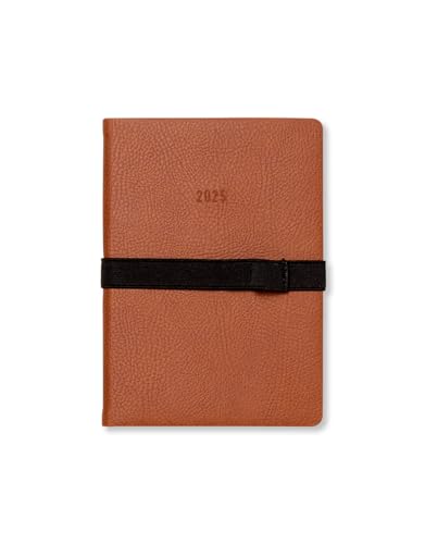 Letts of London Oslo Terminplaner 2025, A6, Wochenansicht, Hellbraun