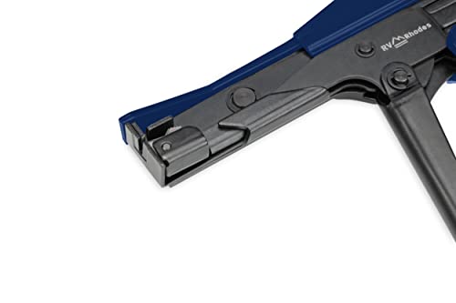 Image of 42709 Zip Tie Gun /Cable Tie Install Tool, Adjustable Tension with Built-In Cutter, for Nylon Ties up to 1 /4 inch- Blue