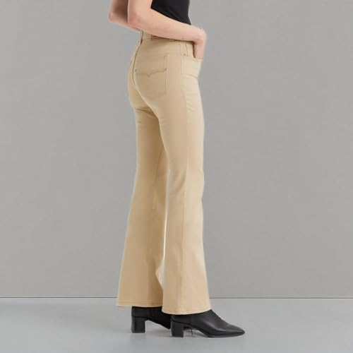 Levi's Women's 726 High Rise Flare Western Jeans4