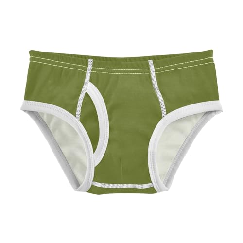 ODAWA Boys Cotton Briefs Underwear Moss Green Kids Boys Underwear 2t Underwear Boys
