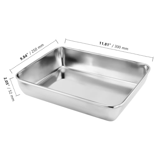 Plaque de cuisson rectangulaire ZOENHOU pour rôtir et servir - 3