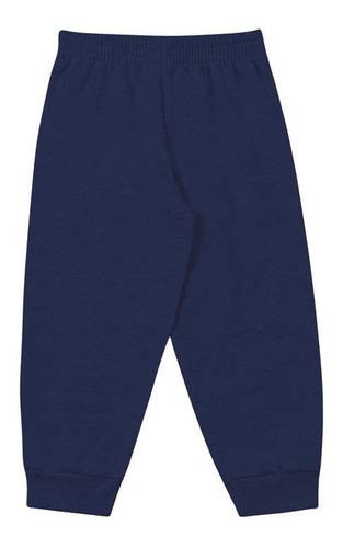 Calça Básica De Moletom Fakini Tamanho:10;Cor:Azul