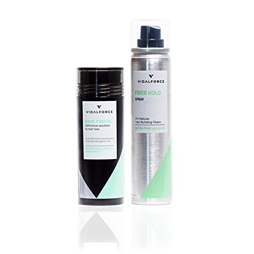 Poudre densifiante volumatrice microfibres de kératine naturelle châtain foncé