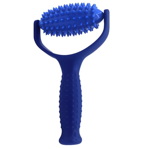 Massageroller mit Griffen, Massagegerät Faszienball mit Noppen,...