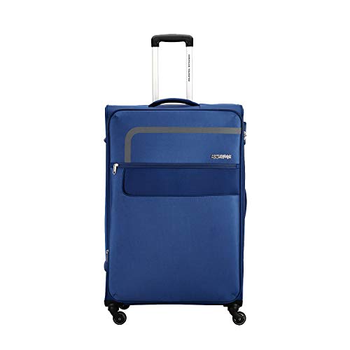 American Tourister Geneva Polyester 79 cms Blue Softsided Check-in Luggage (FW0 (0)...