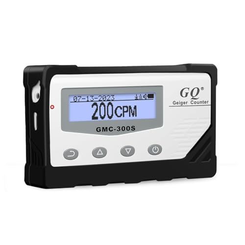 GQ GMC 300S Nuclear Radiation Detector Meter Test Equipment Lab Radiation Protection Supplies Dosimeter Beta Gamma X-ray Portable Radiation Monitor Meter USA Product