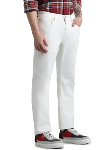 Image of Jack & Jones Men's Regular Fit Jeans | Mid Rise | Jeans for Men