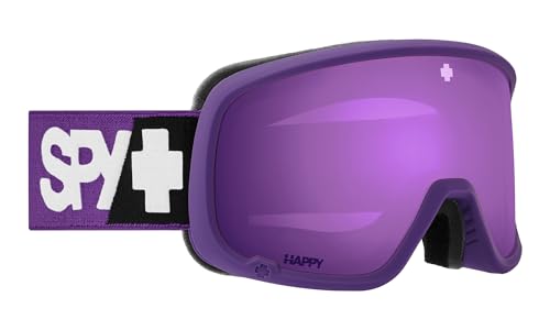 Masques de ski Spy+ MARSHALL 2.0 avec écran Happy ML Rose Violet Mirror anti-buée