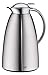 alfi Thermos Gusto 3562.205.150 in acciaio inox opaco, 1,5 l, con inserto in vetro alfiDur, a prova di perdite, mantiene caldo per 12 ore, ideale come caffettiera o teiera, per 10 tazze