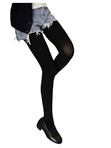 Image of WDIRARA Women's Sheer Tight High Waisted Stockings Party Club Pantyhose