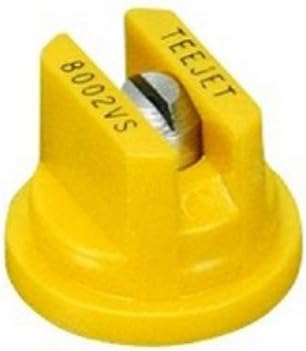 TeeJet TP11002VS Spray Tip, 0.17-0.24 GPM, 30-60 psi, Stainless Steel - Yellow