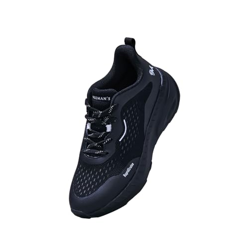 Image of Neeman's Begin Walk Drift Sneakers for Men | Breathable Knit Upper, Cushioned EVA Sole | Lightweight Walking Shoes for Everyday Comfort