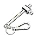 STRAIGHT 33-037 Sliding Handle Keychain, 3.0 inches (75 mm), Drive 1/4 inches (6.35 mm)