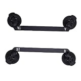 Omquot - Rectangular Satellite Suction Cup Mount, Stable and Durable Signal for Car Sunroof Camping Aluminum