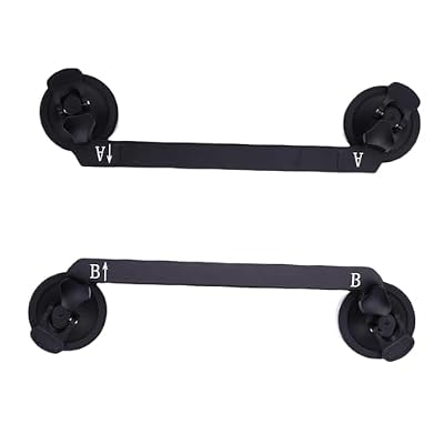 Omquot - Rectangular Satellite Suction Cup Mount, Stable and Durable Signal for Car Sunroof Camping Aluminum