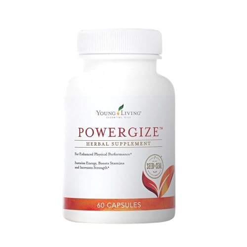 Image of Young Living - PowerGize 60 Capsules | Active Lifestyle Support Supplement for Men & Women | Supports Muscles and Energy