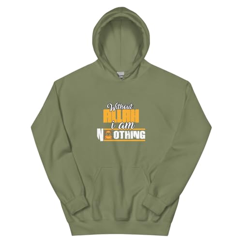 Hoodie Islam Allah de qualité supérieure en textile doux et durable