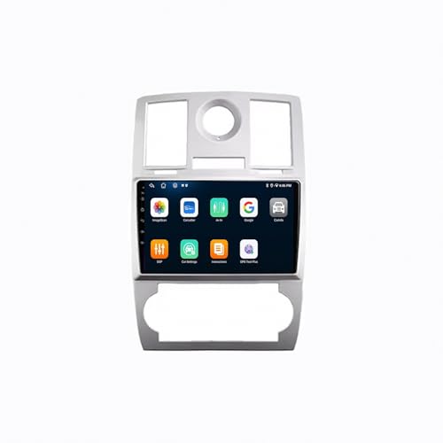 Pantalla de coche con navegación GPS para Chrysler 300C y Aspen, Carplay 2 DIN