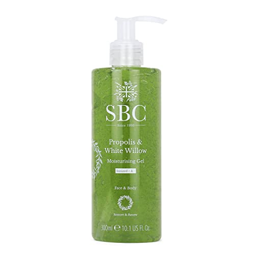 SBC Skincare Propolis & White Willow Moisturising Gel 300ml, Lightweight