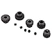RiToEasysports RC Pinion Gear Set 32P 5mm Hardened Metal Motor Gear, Strong and, 5 Gear Sizes 13T 15T 17T 19T 21T, for 1/8 RC Car 48P 5Mm Pinion Gear