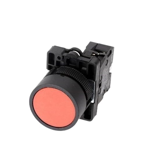 Bouton poussoir XB2 1NC 1NO interrupteur impulsionnel 22mm bouton arrêt démarrage flèche
