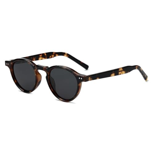 Lunettes de soleil TR90 anti-éblouissement UV400 motif léopard