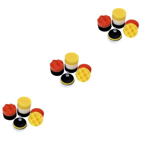Kit de à polir éponge iplusmile de ponçage polissage et cirage auto 30pcs