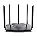 Tenda WiFi 6 Gaming Router, AX3000 Dual Band Gigabit Wireless Router for Home, Long Range Coverage with 5 * 6dBi High-Gain Antennas, High Speed Router with 4 Gigabit Ports, Support WPA3, VPN(RX12Pro)