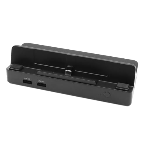 Connettività migliorata: questo dock è dotato di una porta Ethernet per una connessione Internet cablata stabile,nonché di una porta USB 2.0 per il collegamento di altre periferiche,che può migliorare la tua esperienza di gioco.