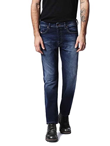 Diesel Buster 0860L Jean slim fuselé pour homme, bleu, 27W / 32L