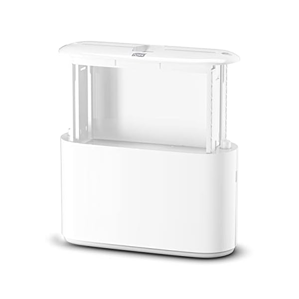 Tork Xpress Tischspender fÃ¼r Multifold PapierhandtÃ¼cher 552200, Elevation Design - H2 Tisch-Papierhandtuchspender fÃ¼r FalthandtÃ¼cher zur Einzelblattentnahme, kompakte Form, weiÃ, 21,8 x 32,3 x 11,6 cm – Bild 4