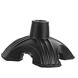 Anneome Krücke Fußkappen Gummispitzen Rutschfeste Krückenspitzen für Stabile Unterstützung für Standard und Klappstöcke zu Installieren Optimaler