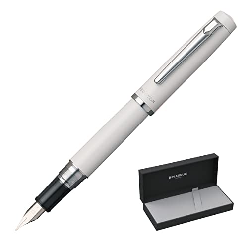 Image of Platinum Fountain Pen PROCYON White PNS-5000 Nib: Medium # 3-3 [Japan Import]