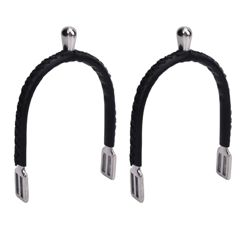 Éperons de cheval à boule roulante pour préserver le flanc des montures - 3