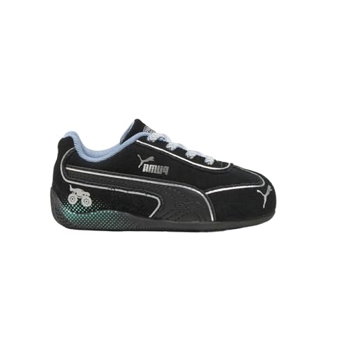 PUMA Toddler Boys Hot Wheels X Speedcat 2 Slip On Sneakers Shoes Casual - Black