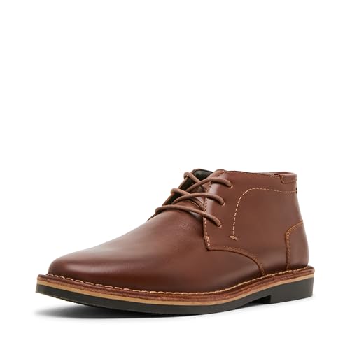 Steve Madden Men's Harken Chukka Boot, Cognac, 11 M US