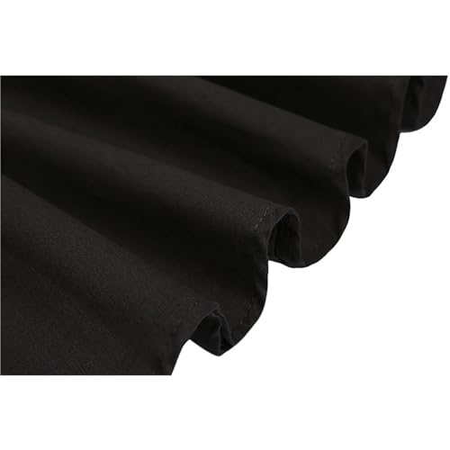 Women's Runway Cotton Retro Vintage Skirt Black Line Rockabilly Skirts3