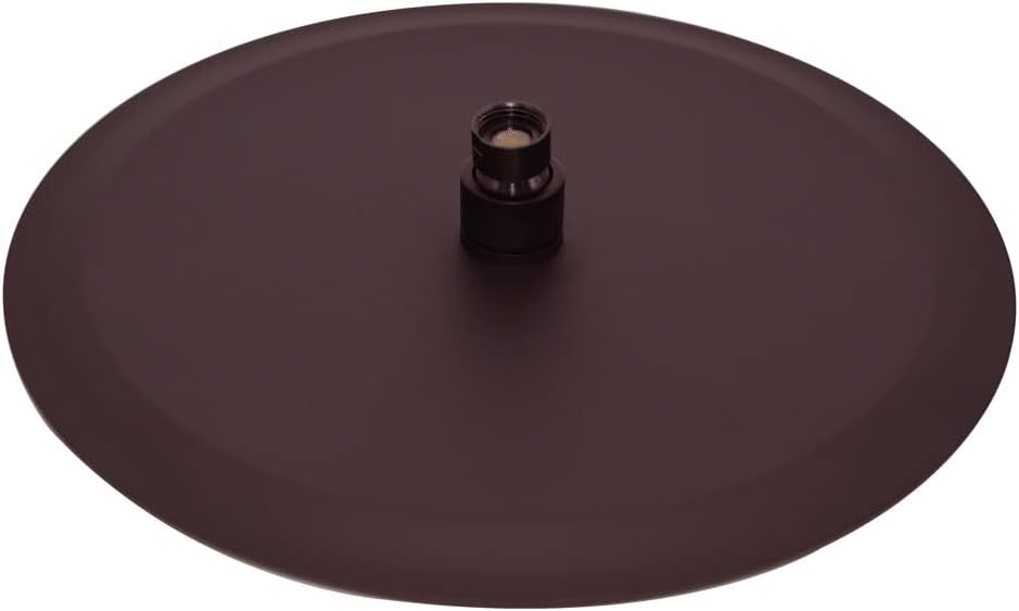 12" Oil Rubbed Bronze Rain Shower Head with Wall Mount Arm