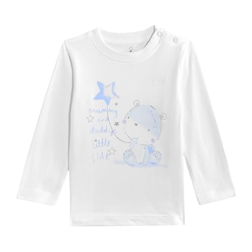 Image of Mothercare Baby Girls T-Shirt Arctic Berry Print Full Sleeve