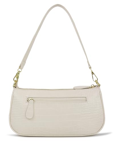 Image of Barabum Retro Classic Clutch Shoulder Tote HandBag with Zipper Closure Purse for Women