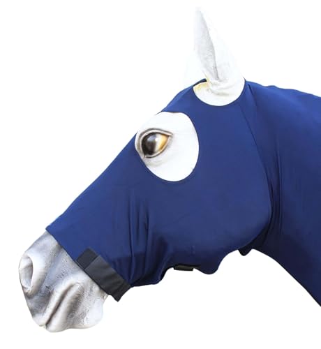 Image of Medium Horse Comfort Stretch Spandex Neck Hood Mane Stay 521MW04NV