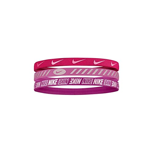 Nike Mixed Width Hairbands 3 Pack Purple One Size