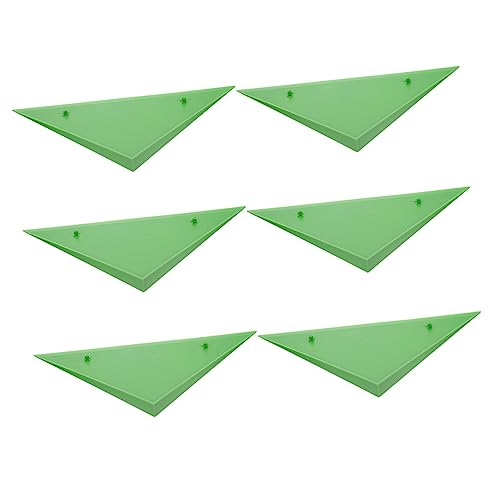 ifundom 6Pcs Foosball Table Corner Protectors Edge Cushions for Table Football Collision Triangle Guards for Enhanced Game Safety and Longevity