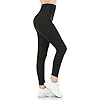 Cosyrain Damen Leggings mit hoher Taille Butterweiche Strumpfhosen Blickdichte Lässige Sport Lauftraining Yogahosen Leichte Dehnbare Bauchkontrolle Schlanke Hose