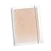 Angoily Portable Binder Cover Loose-Leaf Notebook Shell for Students Lightweight Material for Journals Planners and Creative Writing