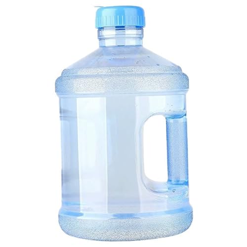 Monwssoe Cantimploras Botellas de agua, botella de agua de 1 galón, jarra para acampar de 3 litros con asa, jarra portátil reutilizable para deportes al aire libre, gimnasio, hogar y viajes -