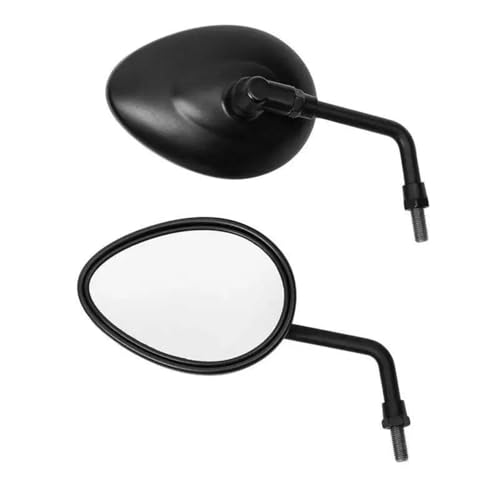 Motorrad 10mm Rückspiegel Für Indian Für Chieftain Für Roadmaster Für Scout Für Springfield Spiegelset(Matte Black)