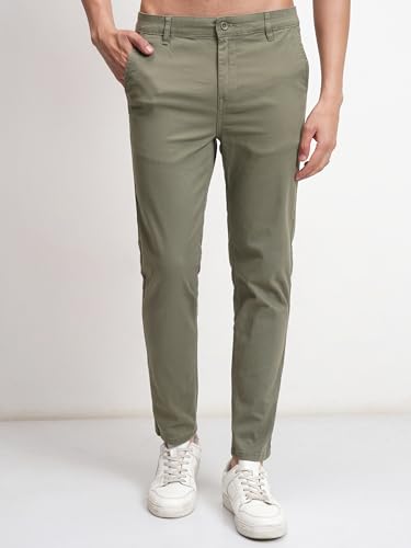 Image of Highlander Men'S Tapered-Fit Mid-Rise Jeans | Modern Look | Stretch Denim | All-Day Comfort | Trouser for Men | Men Trousers | Trousers for Man | Pants for Man